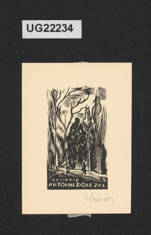 Exlibris Antonín Doležal
