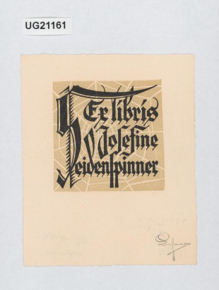 Ex libris Josefine Seidenspinner