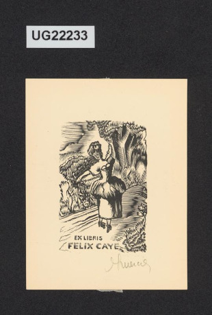 Exlibris Felix Caye