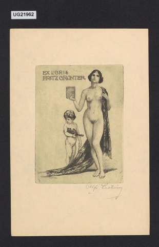 Ex libris Fritz Grünter