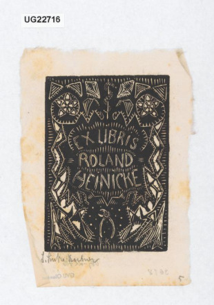 Ex libris Roland Heinicke