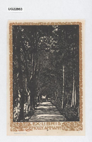 Ex libris Molly Ammann