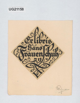 Exlibris Hans Frauenschuh