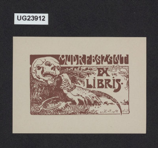 Ex libris MUDr. F. Bažant