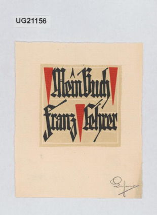 Mein Buch / Franz Lehrer