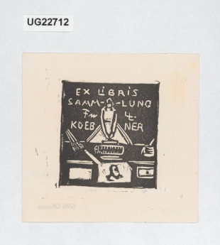 Ex libris Fu LL. Koebner
