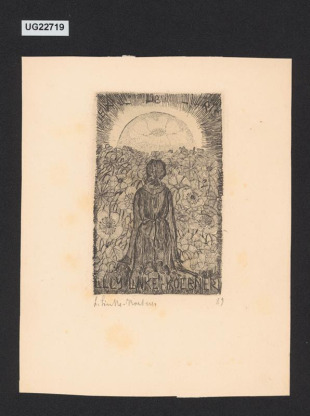 Ex libris Lilly Linke-Koebner