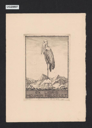 Ex libris Mojmír Helcelet