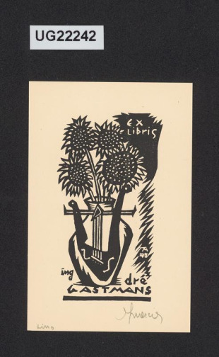 Ex libris ing. dré Gastmans