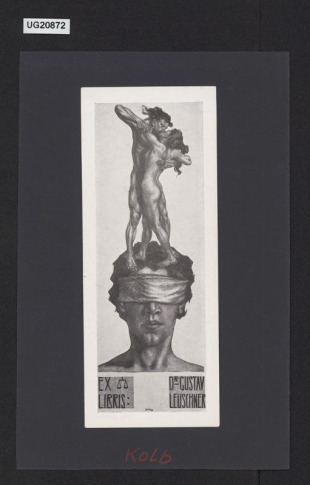 Ex libris Dr. Gustav Leuschner