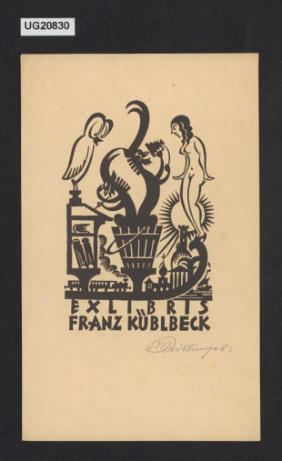 Exlibris Franz Küblbeck