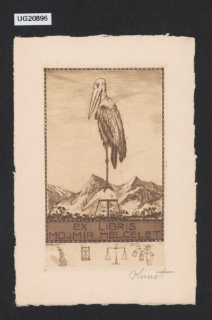 Ex libris Mojmír Helcelet