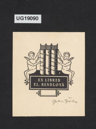 Ex libris El. Rendlová