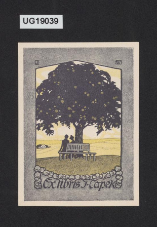 Ex libris J. Čapek