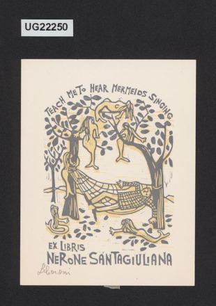 Ex libris Nerone Santagiuliana