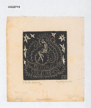 Ex libris Gertrud Stolzenbach