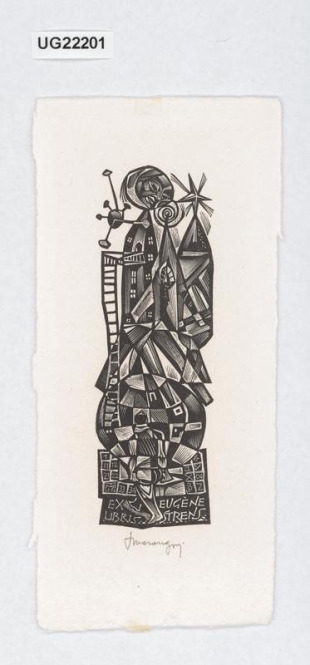 Ex libris Eugène Strens