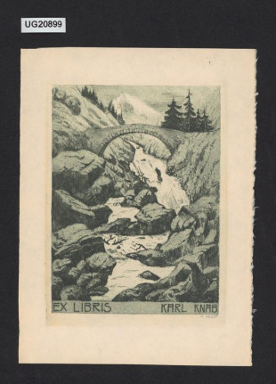 Ex libris Karl Knab