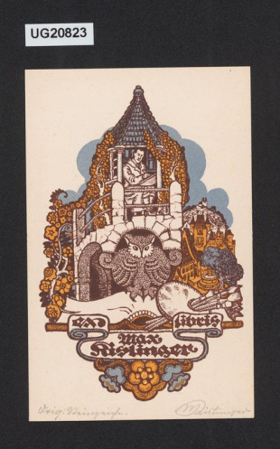 Ex libris Max Kislinger