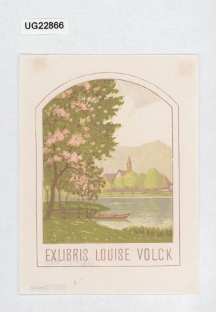 Ex libris Louise Volek