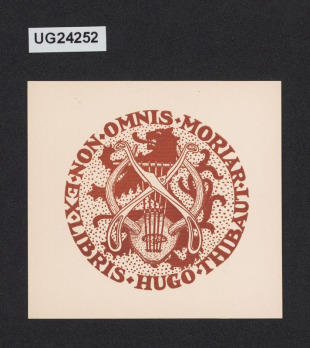 Ex libris Hugo Phibaut