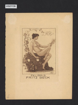 Exlibris Fritz Beck