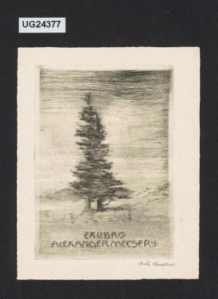 Ex libris Alexander Meesery