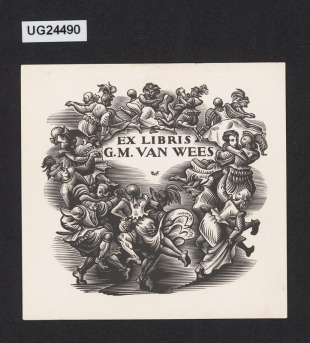 Ex libris G. M. van Wees
