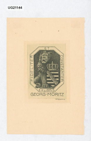 Exlibris Georg - Moritz