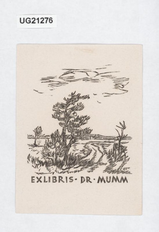 Exlibris Dr. Mumm