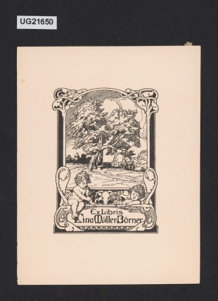 Ex Libris Lina Müller-Börner