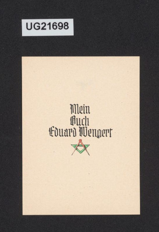 Mein Buch Eduard Wengert