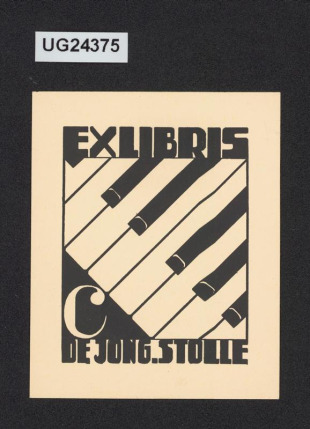 Ex libris de Jong-Stolle