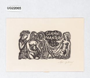 Ex libris Gianni Mantero