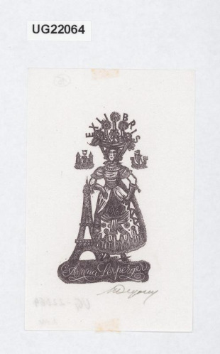 Exlibris Anna Lerperger