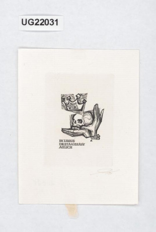 Exlibris Dr. Stanislaw Aulich