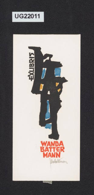 Exlibris Wanda Battermann