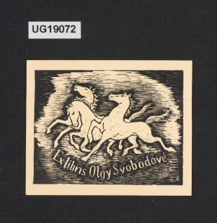 Exlibris Olgy Svobodové
