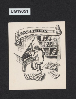 Ex libris (bez jména majitele)