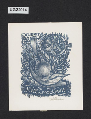 Exlibris H. W. E. Croockewit