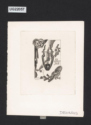Ex libris J. V. P.