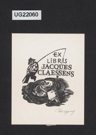 Ex libris Jacques Claesseus