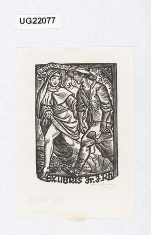 Exlibris Ir. J. Rh.