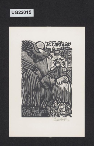 Exlibris J. E. Enklaar