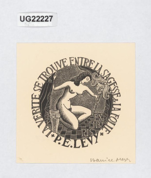 Exlibris P. E. Levy
