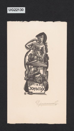 Ex libris John Dix