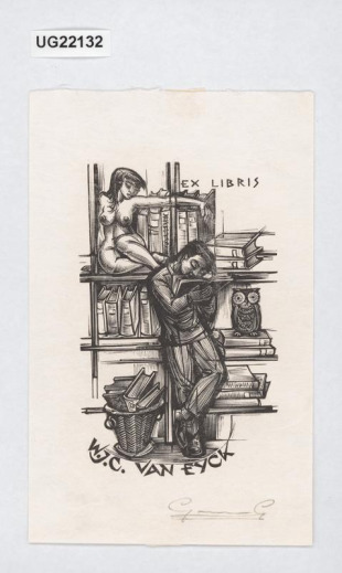 Ex libris W. C. van Eyck