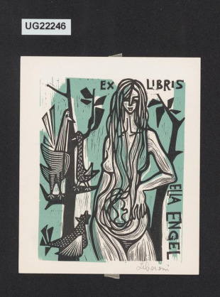 Ex libris Ella Engel