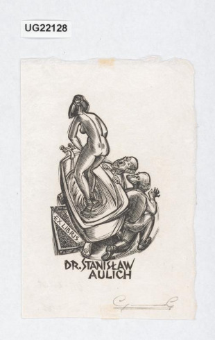 Ex libris Dr. Stanislaw Aulich