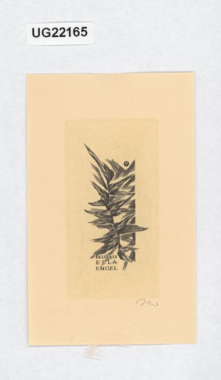 Exlibris Ella Engel